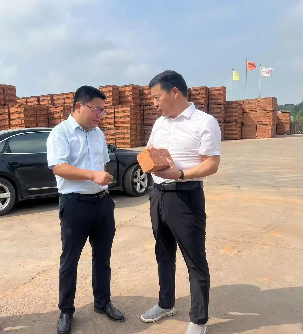 县长廖志远莅临公司实地调研